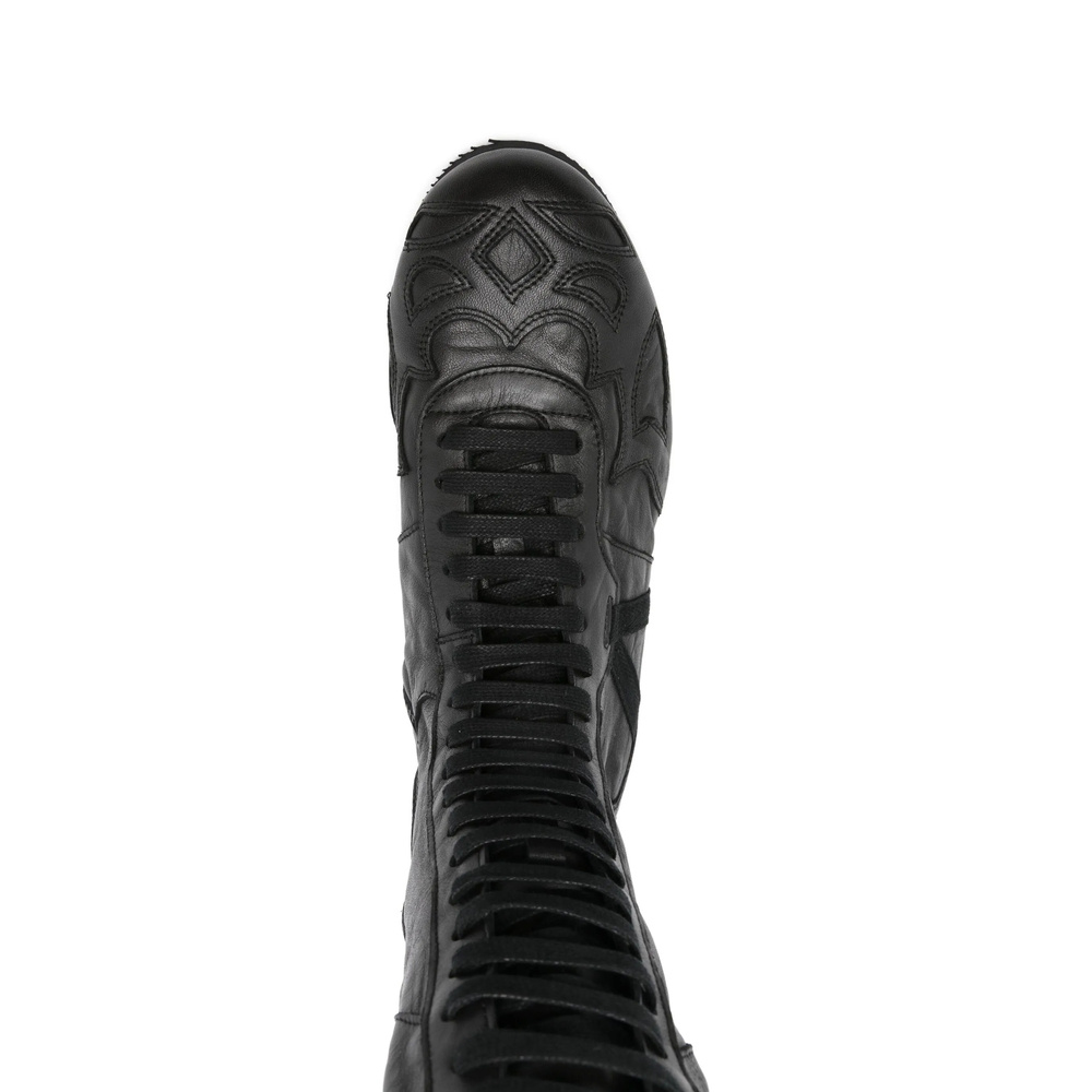 Ann Demeulemeester Lace-up Casual Shoes In Black