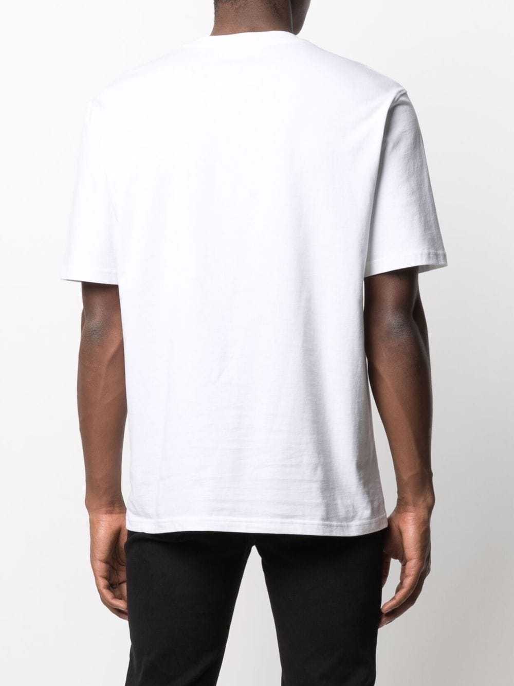 Moschino Symbols Logo-embroidered Boxy T-shirt In White