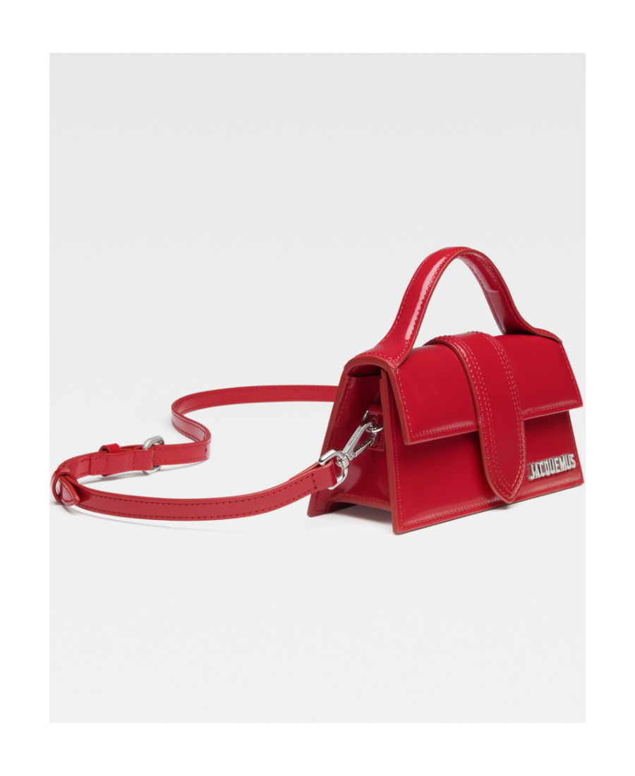 Jacquemus Le Bambino Small Flap Bag In Red