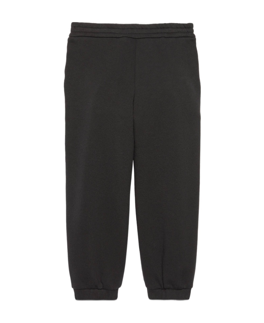 Gucci Label Track Pants In Black