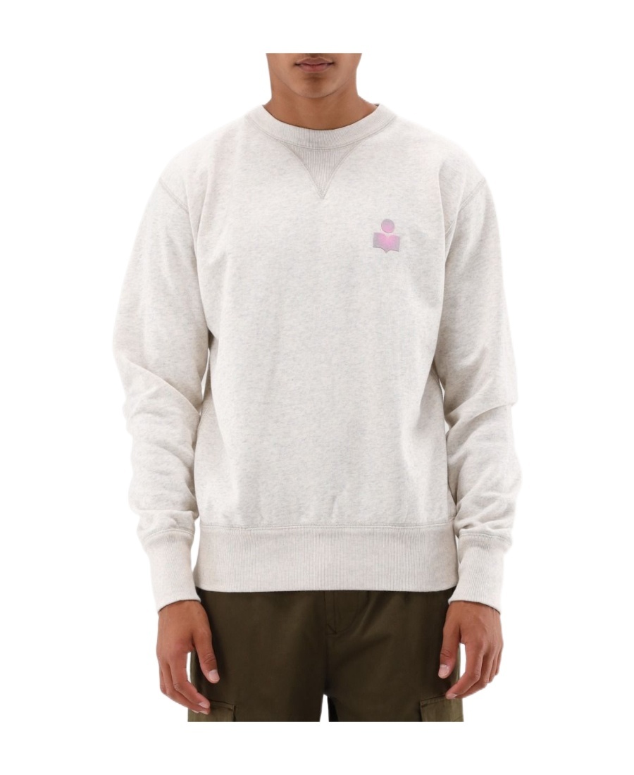 Isabel Marant Long-sleeved Sweater In White