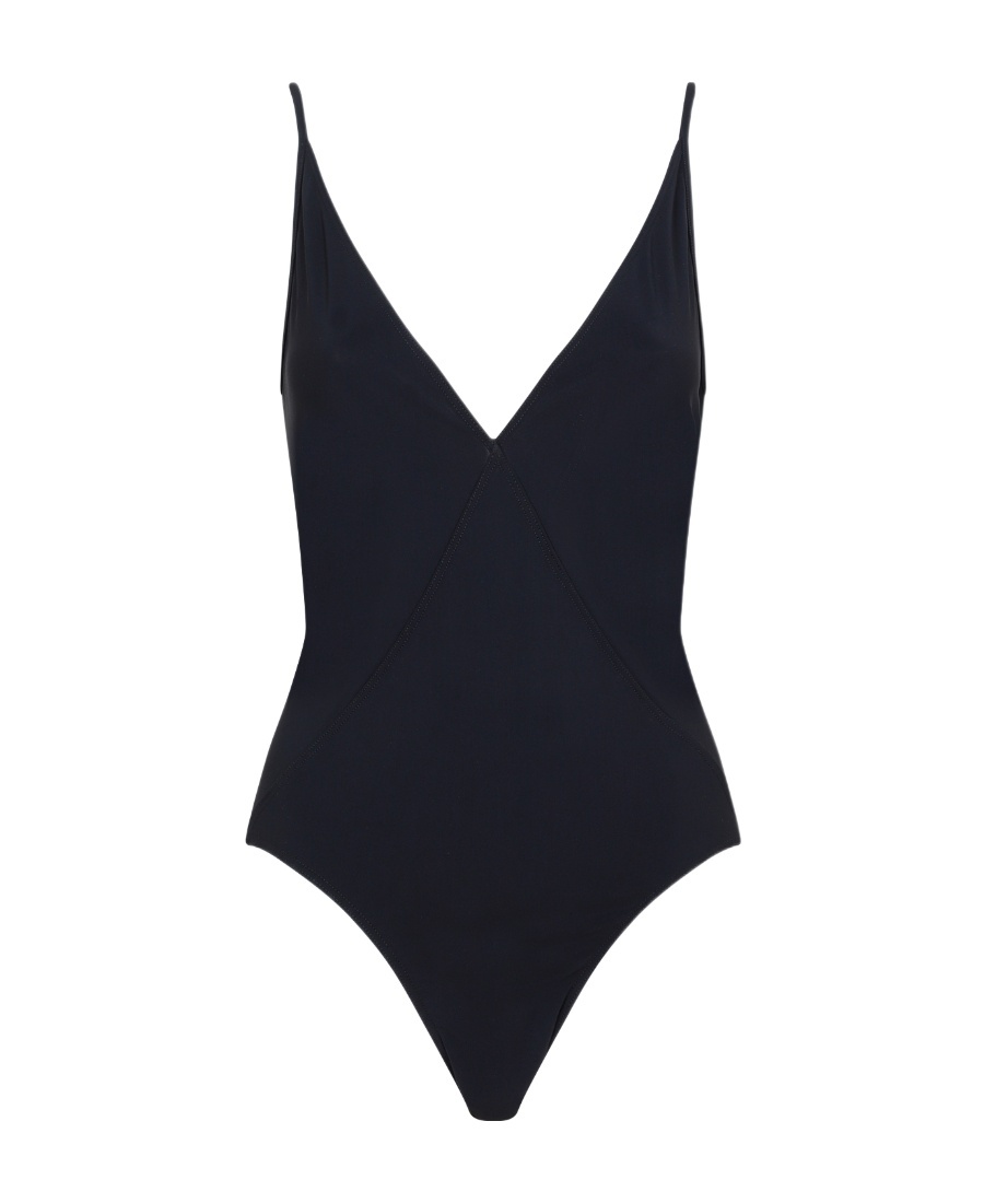Rick Owens Backless One-piece Swimsuit In Black