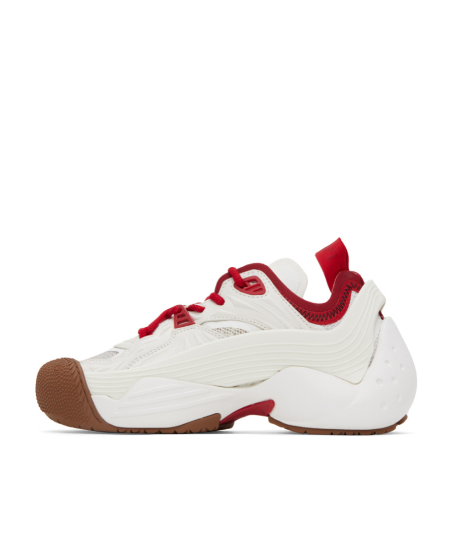Lanvin Flash-x Low-top Leisure Sneakers In White