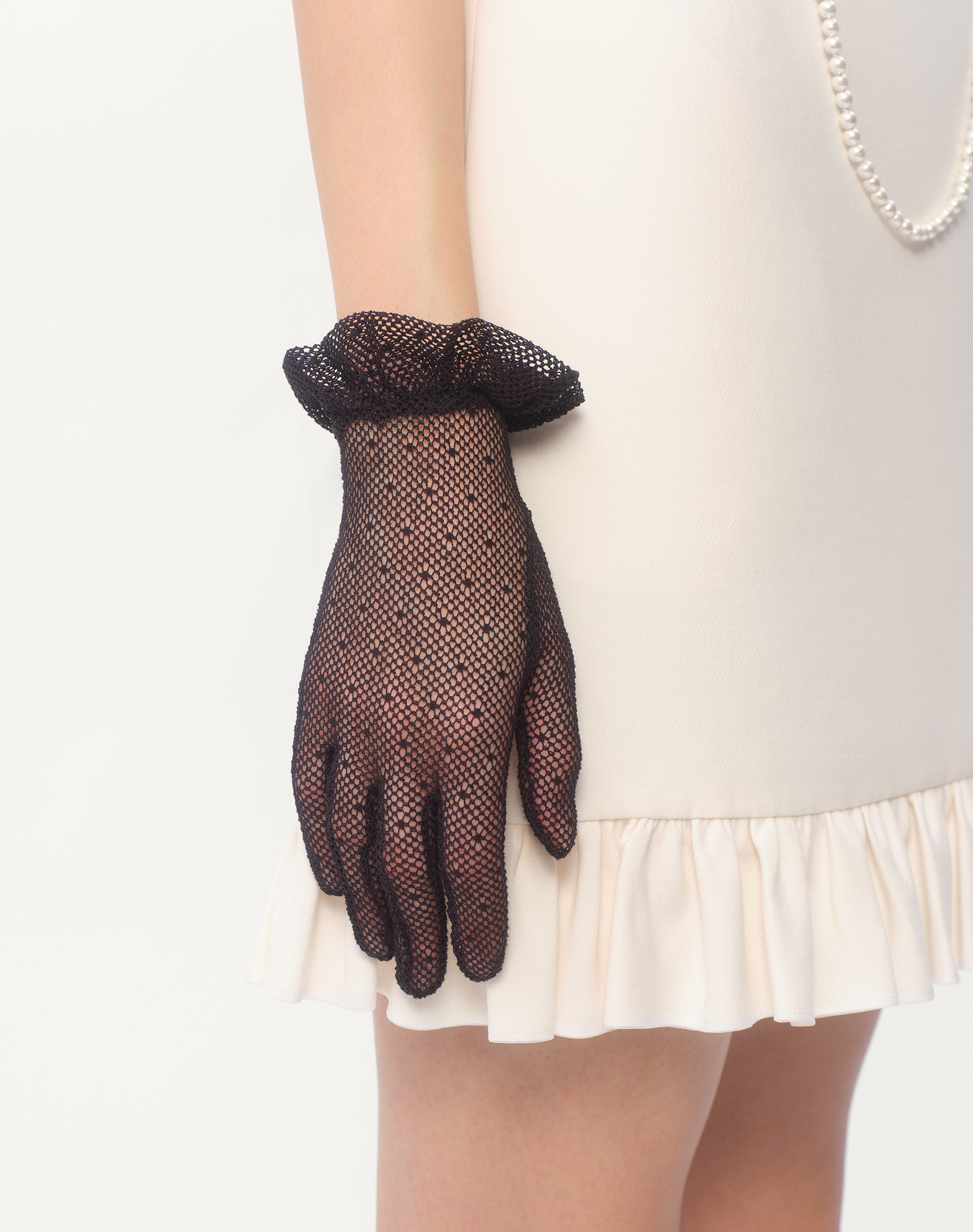 Valentino Vlogo Signature Gloves In Black