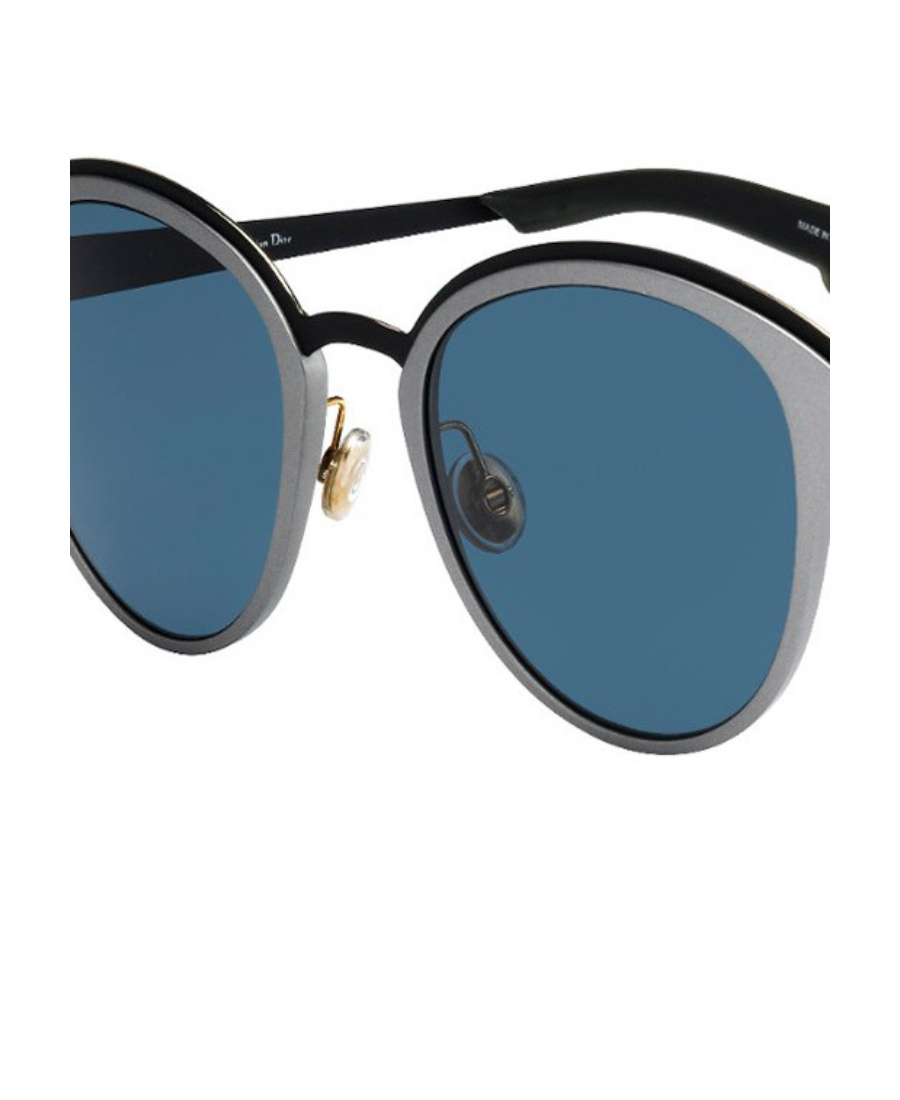 Dior Logo Sunglasses In Blue