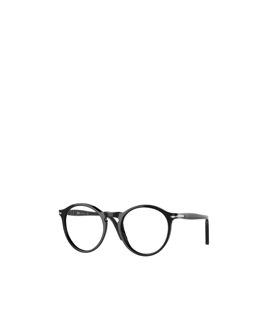 Persol Round Frame Glasses In White