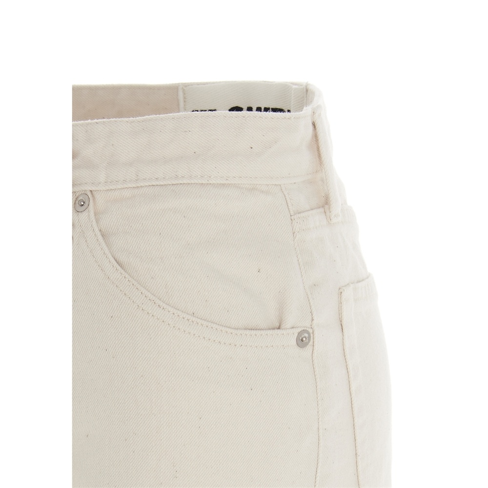 Jil Sander Straight-leg Jeans In White