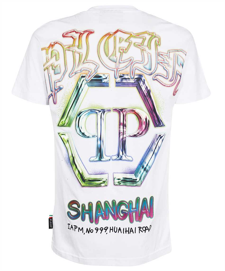Philipp Plein T-shirt With Round Neck And Short Sleeves In White