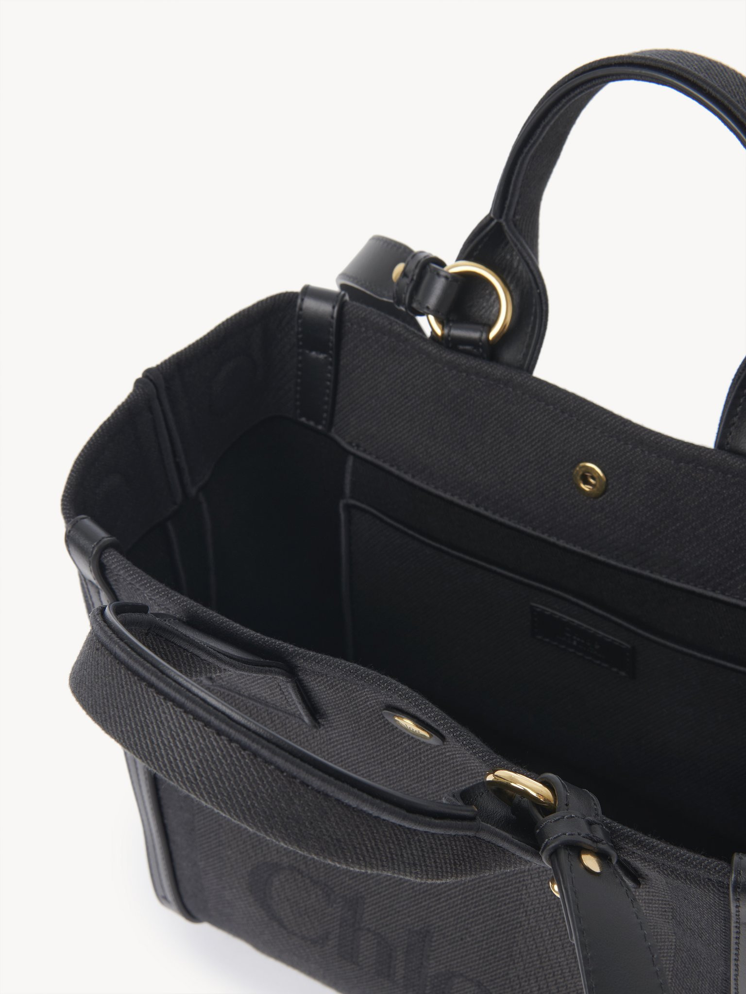 Chloé Chloe Carry Small Tote In Black