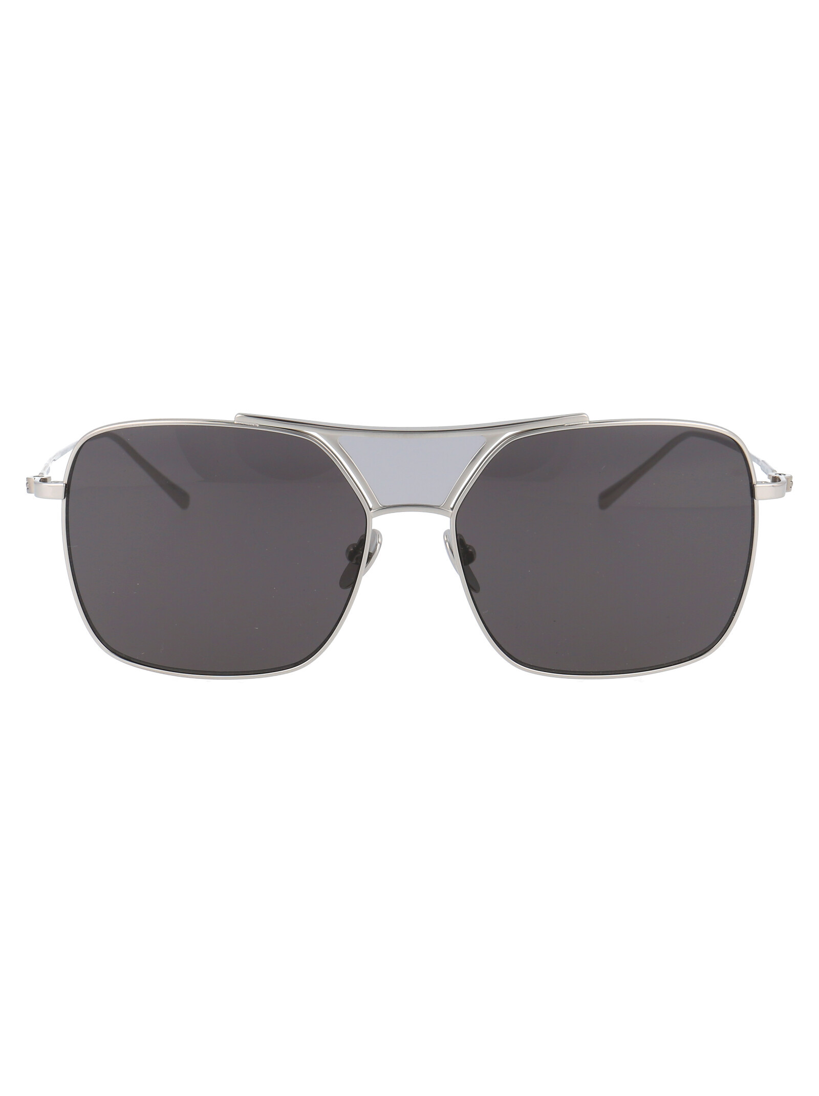 Calvin Klein Logo Sunglasses In Black