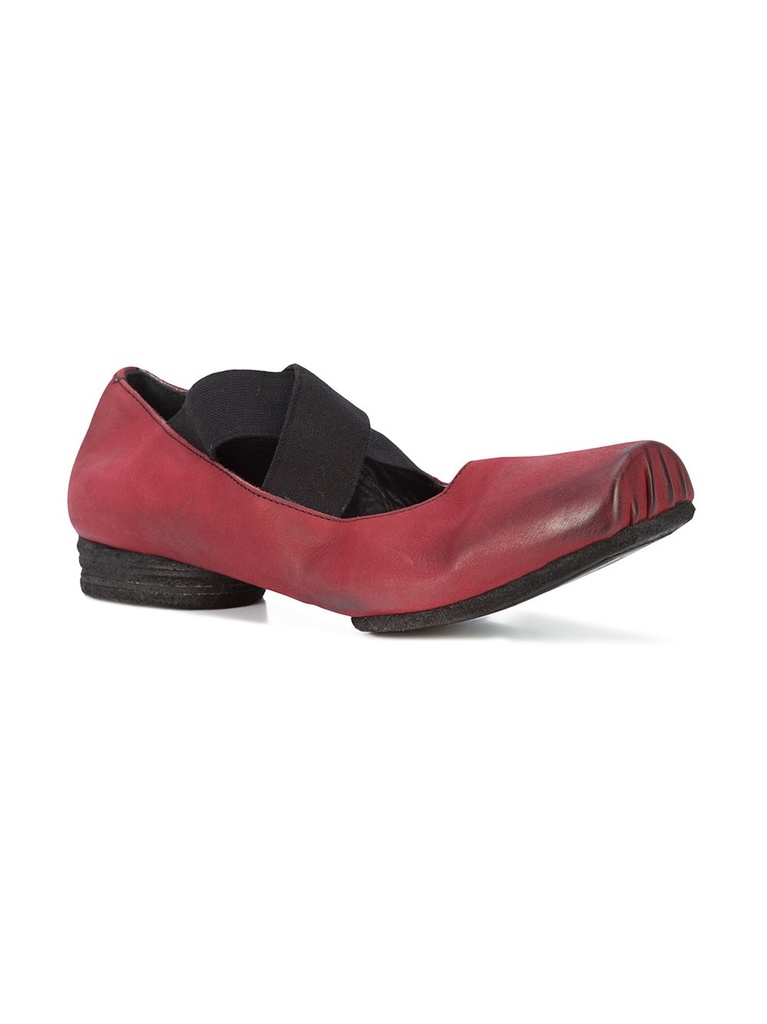 Uma Wang Heeled Ballet Flats In Red
