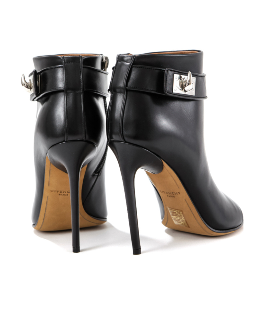 Givenchy Open-toed Ankle Boots In Black