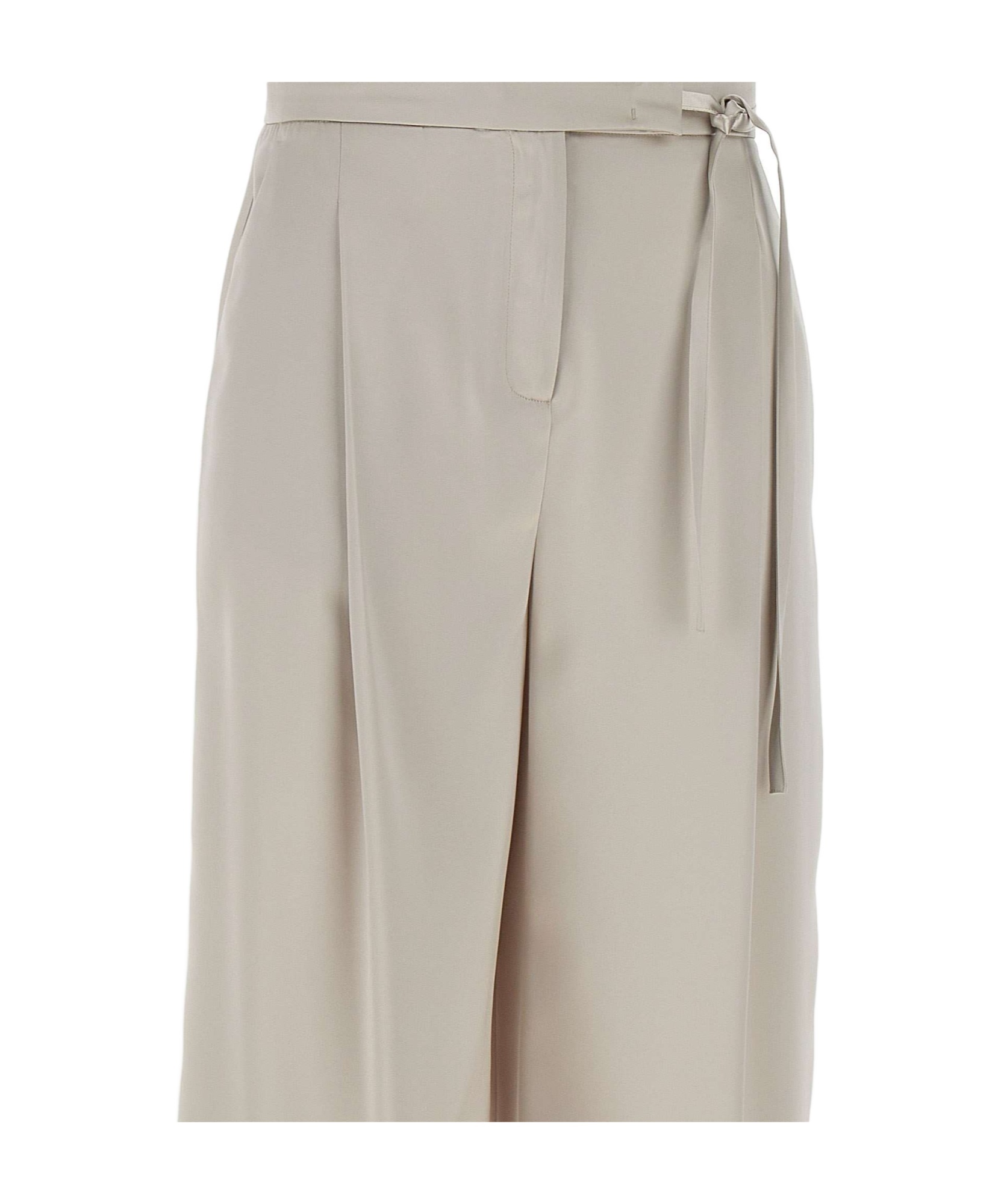 Shop Eleventy Satin Trousers