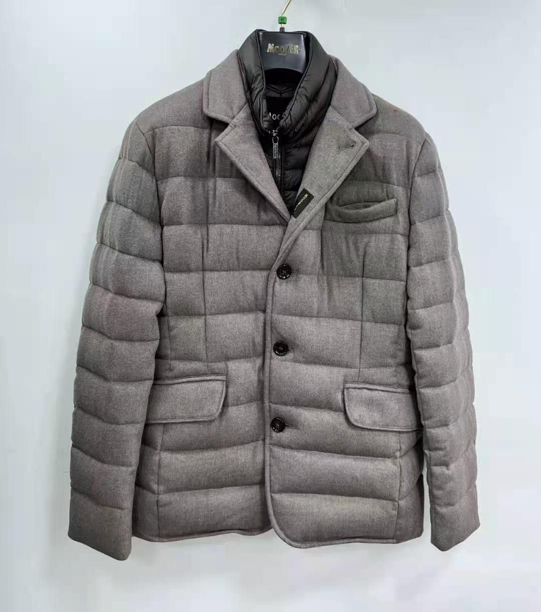 Moorer Nomo Quilted Down Jacket In Black
