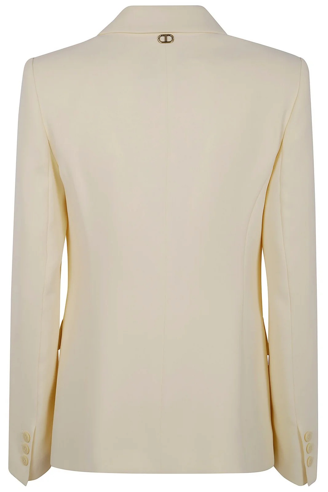 Twinset Single-breasted Suit Jacket In Neutral