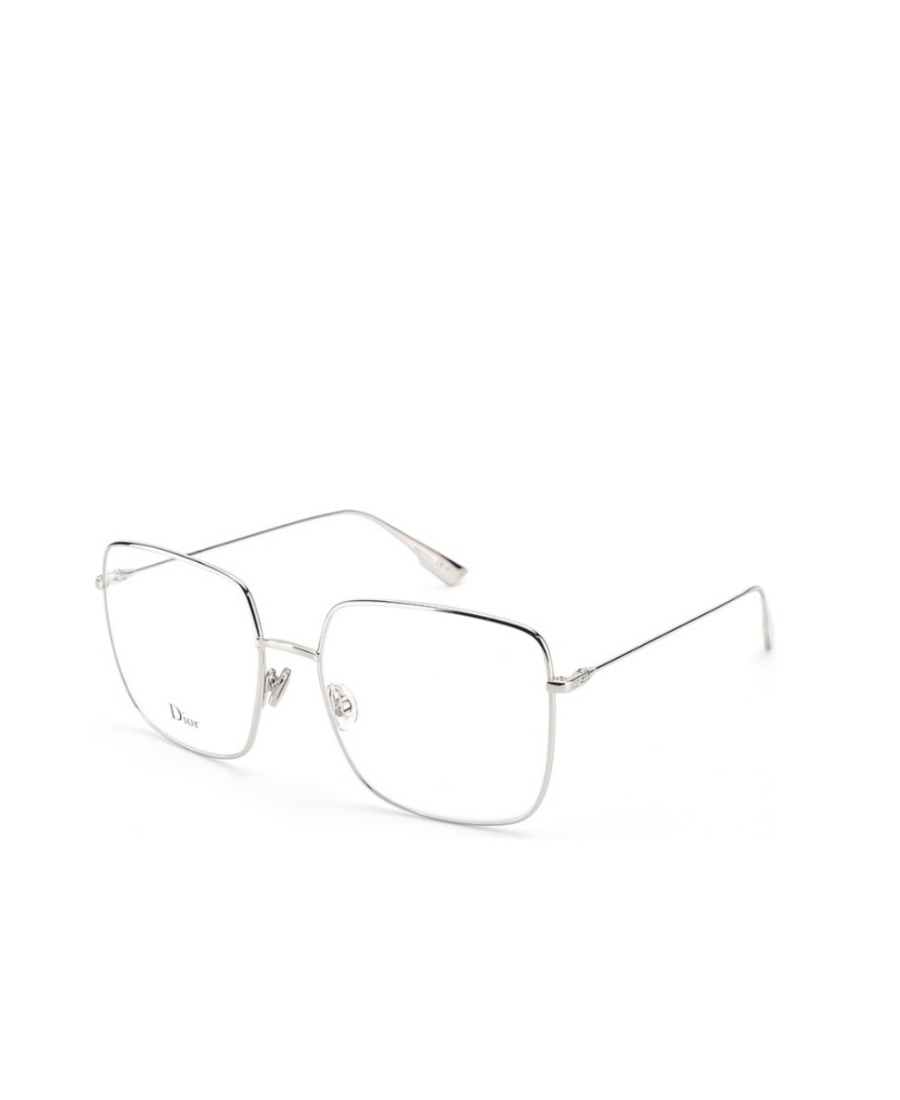 Dior Large Square Metal Flat Mirror In White