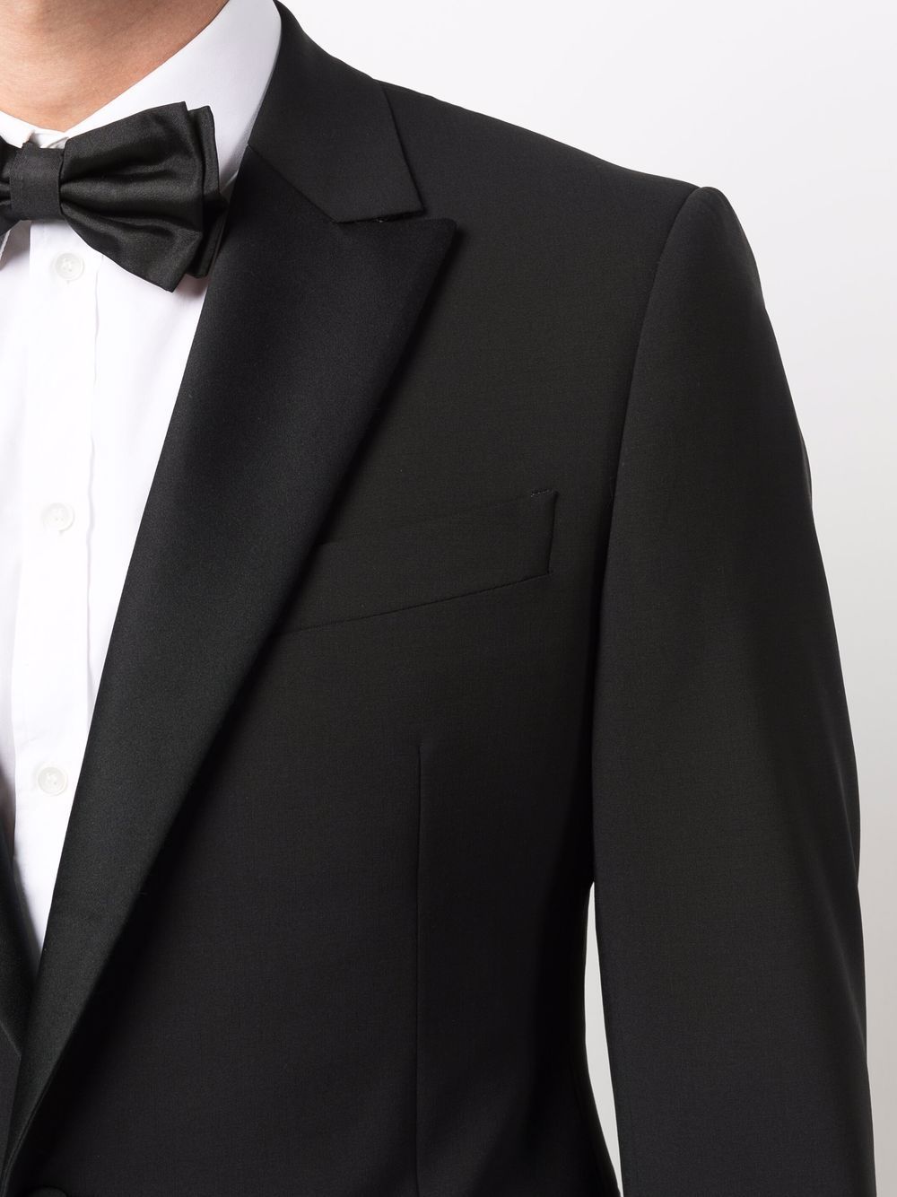 Emporio Armani Jacket And Trouser Suit In Black