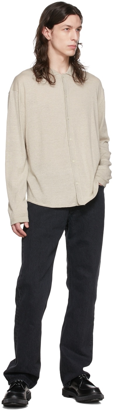 Hope Beige Flux Shirt In Nude