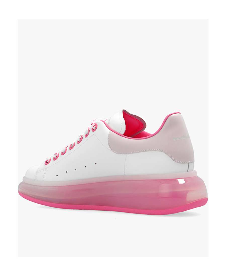 Alexander Mcqueen Gradient-effect Oversized Sneakers In White