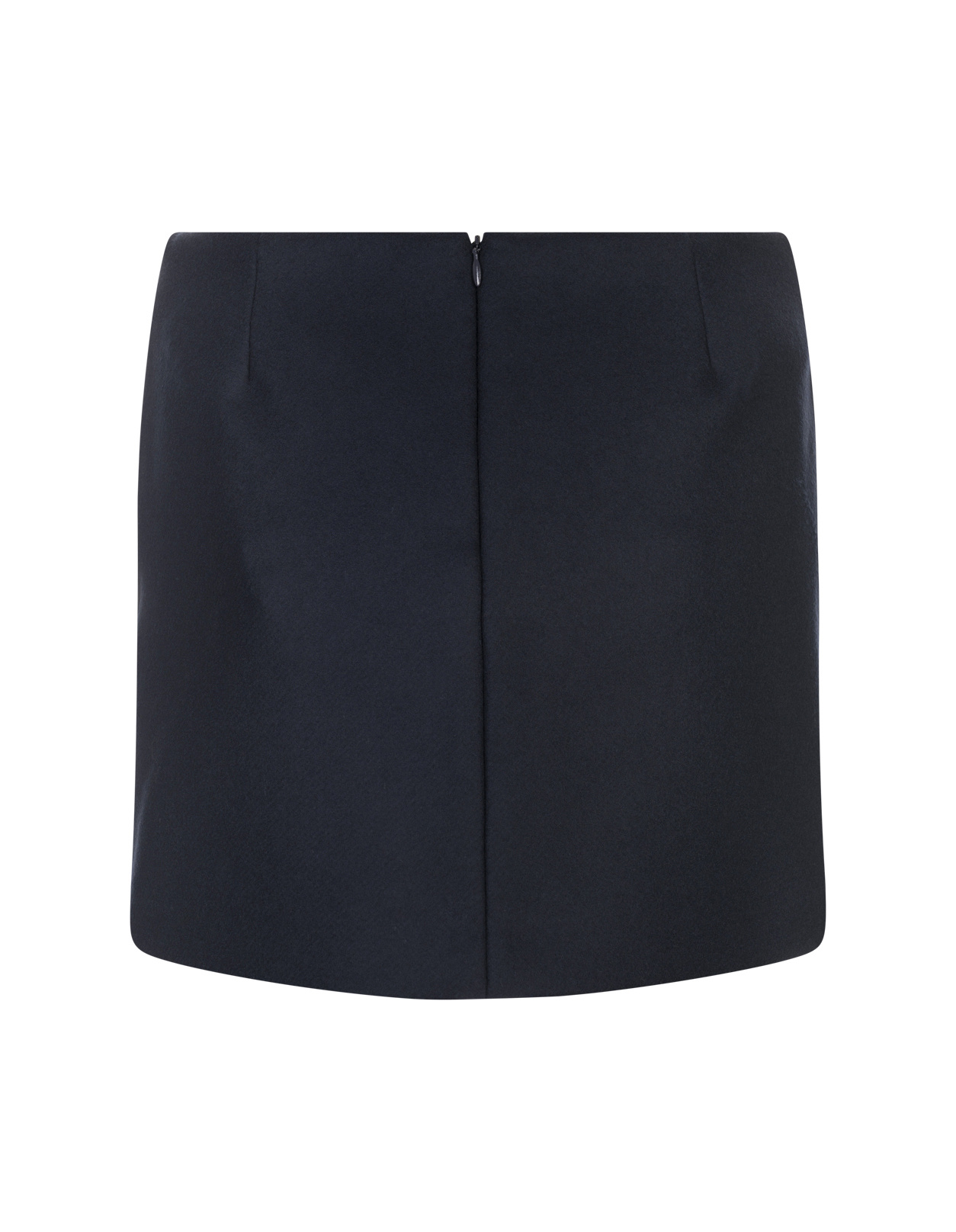 Sportmax Wool Mini Skirt Featuring Seam Detailing In Multi