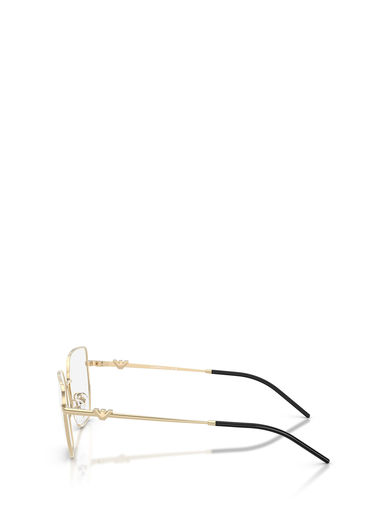 Emporio Armani Full Frame Plain Mirror In Gold
