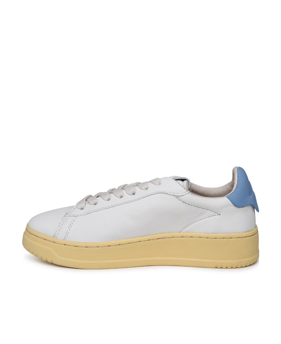 Autry Tie Round-headed Low-top Casual Shoes In White