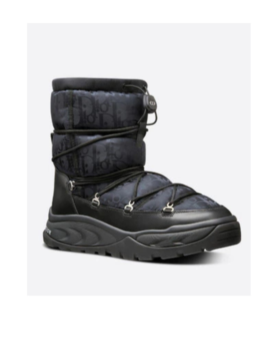 Dior Snow Ankle-length Ankle Boots In Black