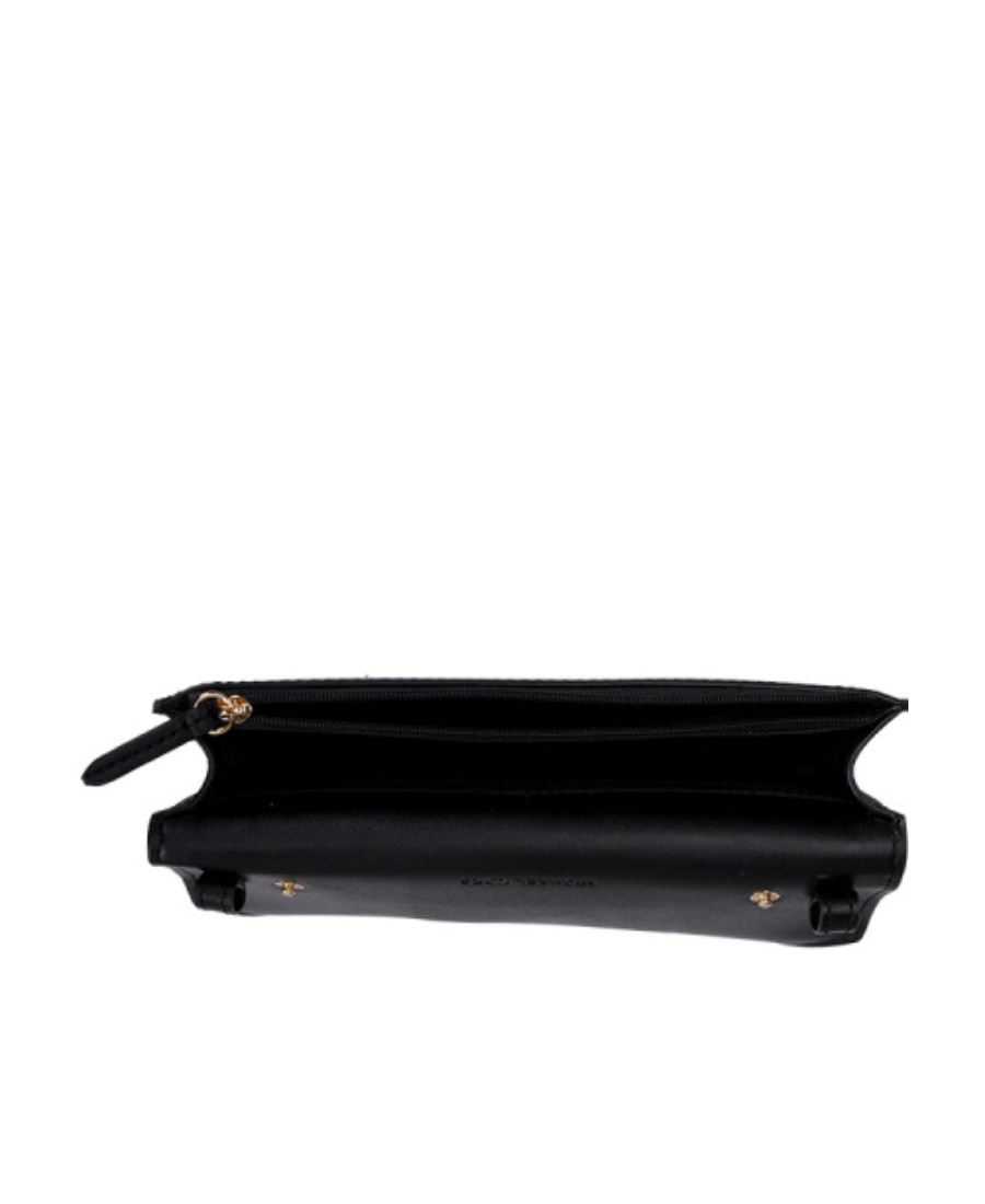 Michael Kors Small Saffiano Envelope Cross-body Bag In Black