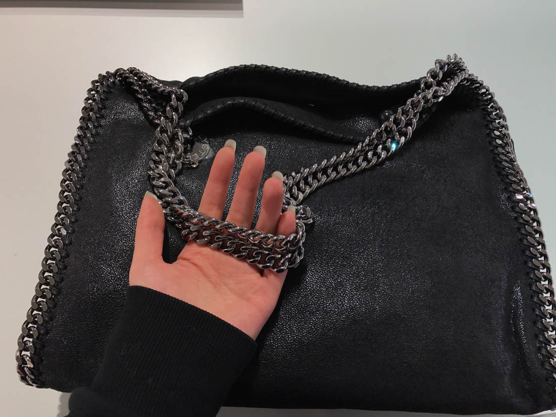 Stella Mccartney Falabella Tote Bag In Black