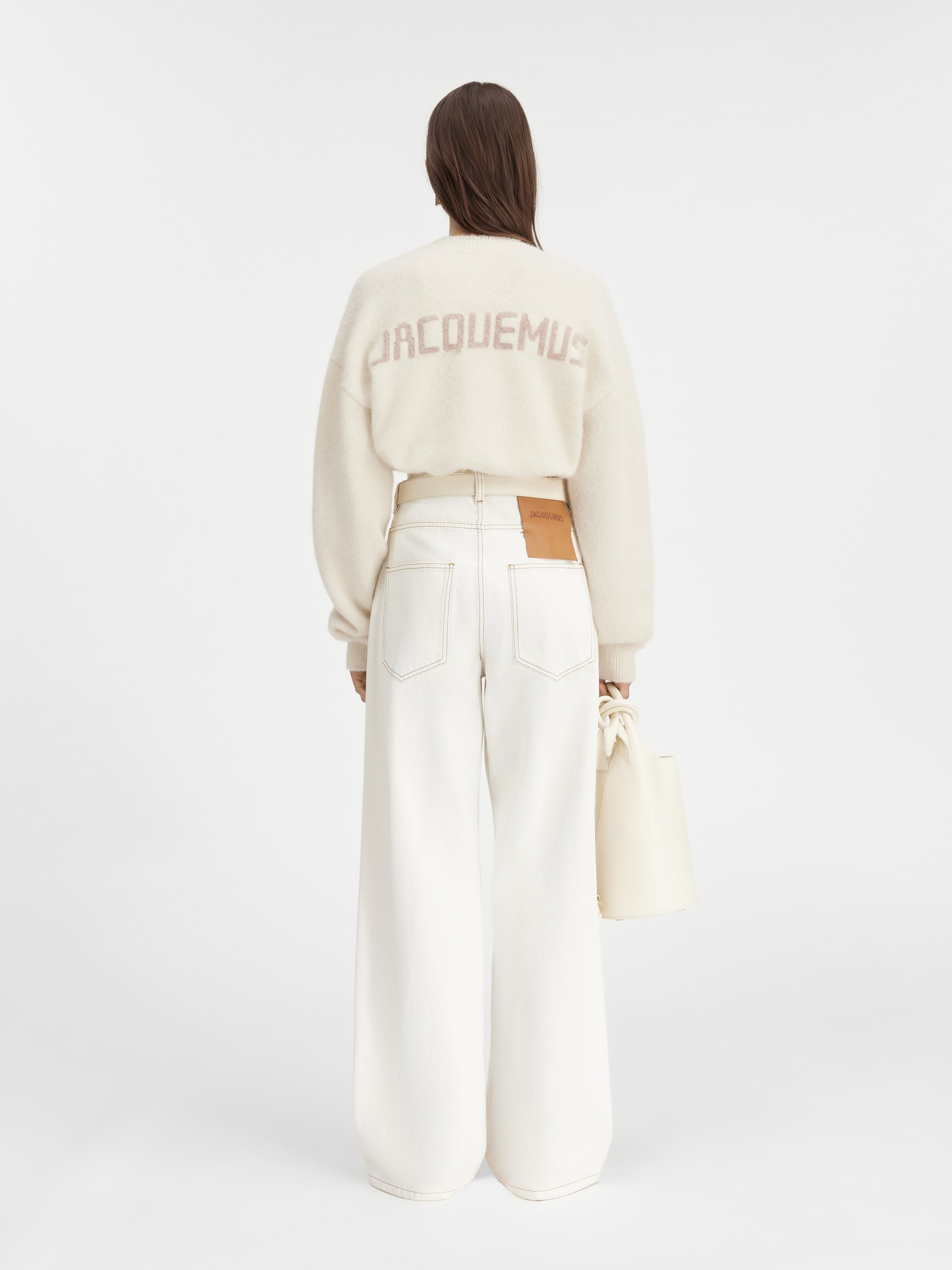 Jacquemus La Maille Sweater In Nude