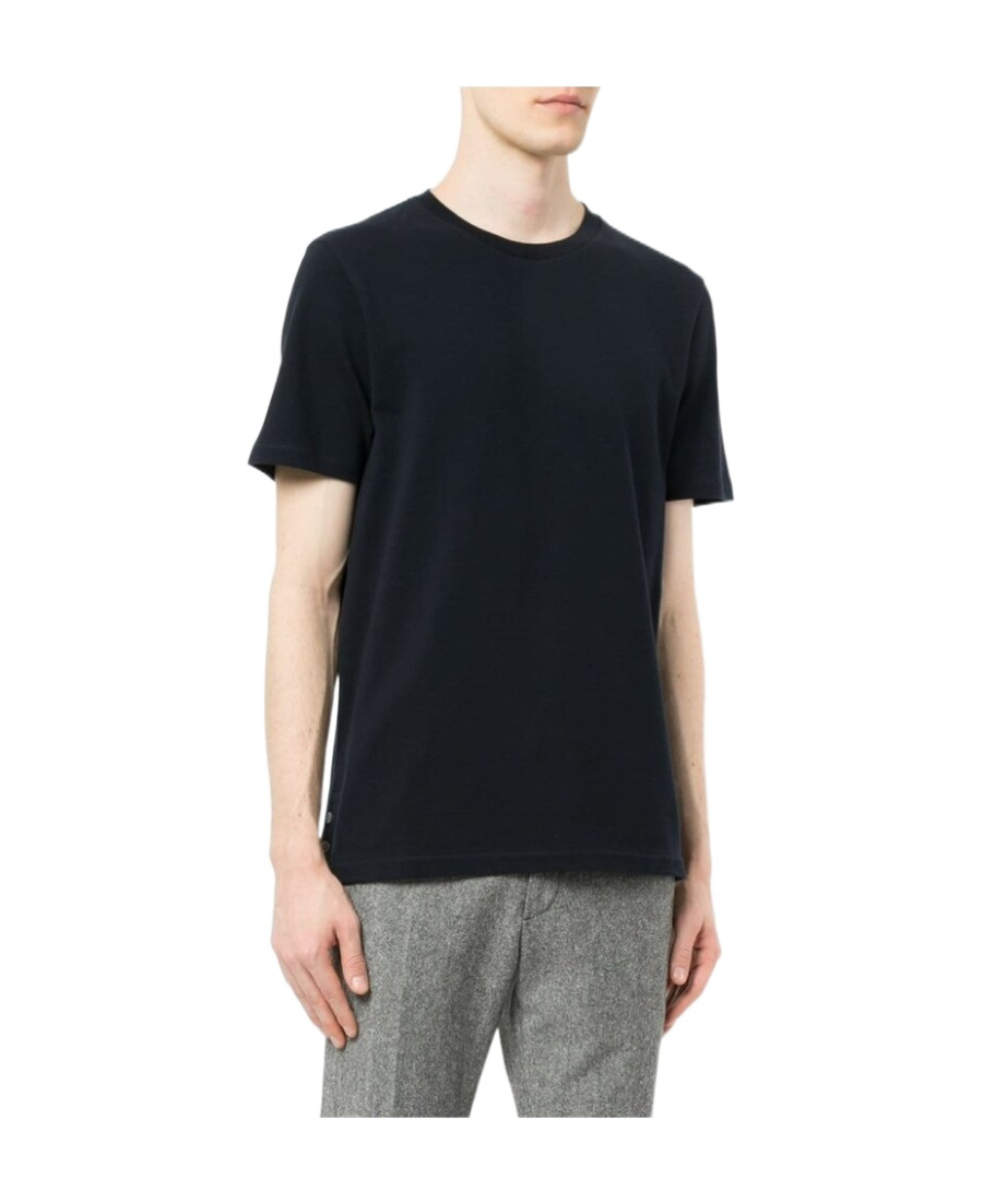 Thom Browne Relaxed Fit Tee Cotton T-shirt In Blue