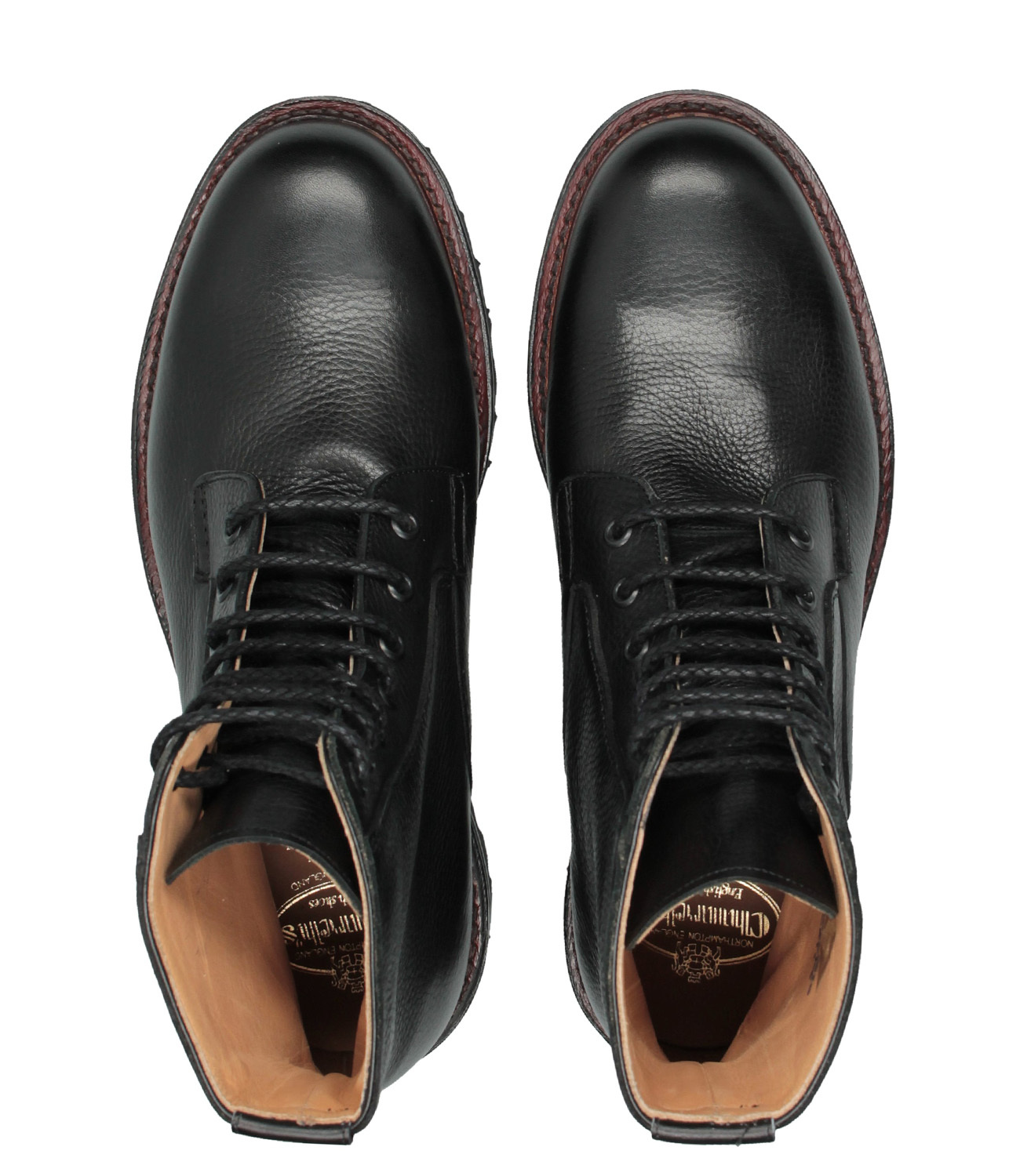Church's Coalport 2 Lace-up Derby Boots In Black