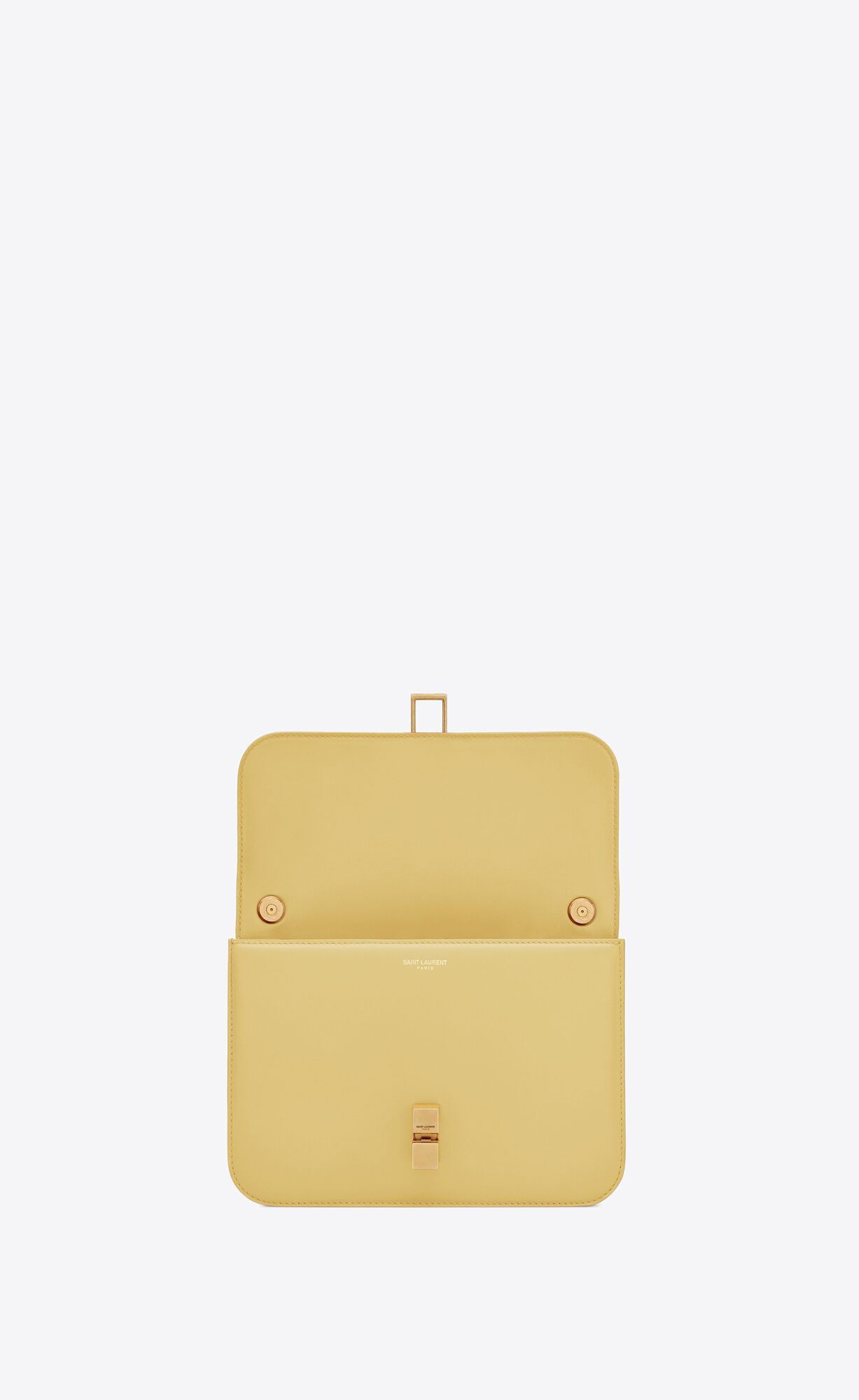 Saint Laurent Le Carré Crossbody Bag In Yellow