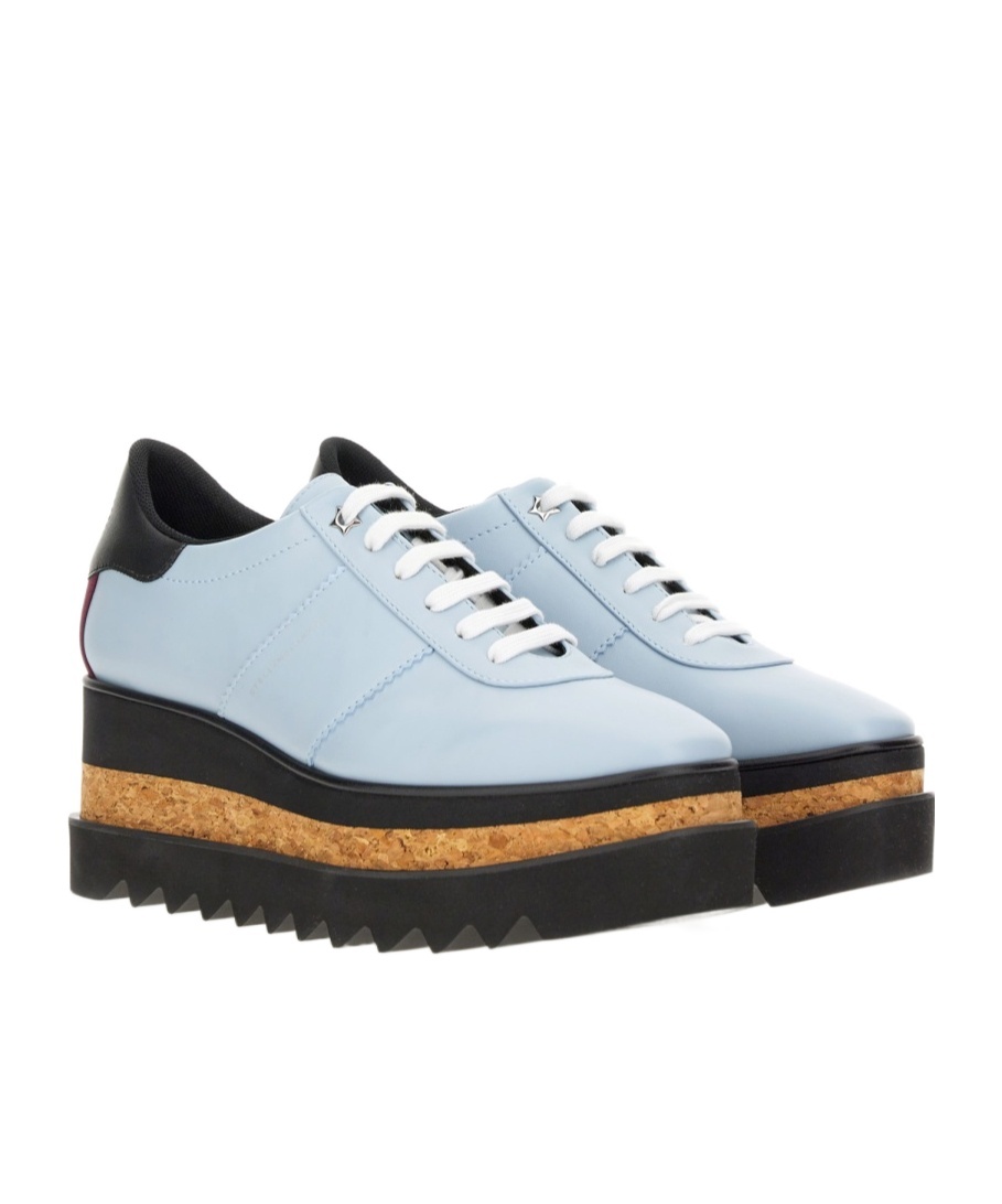 Shop Stella Mccartney Lace-up Sneakers In White