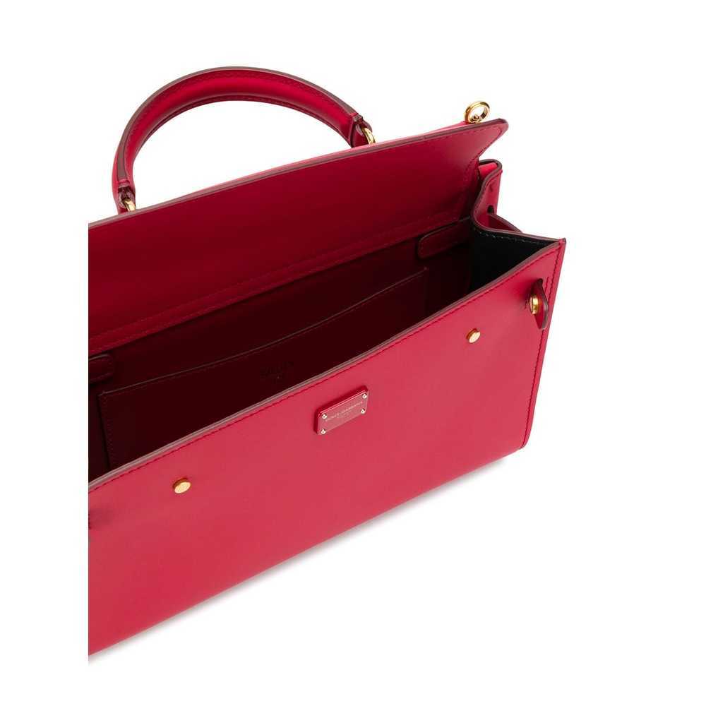 Dolce & Gabbana Miss Sicily Tote Bag In Red