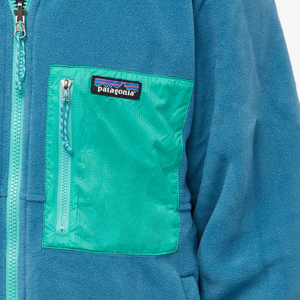 Patagonia Logo Double-sided Casual Jacket In Green