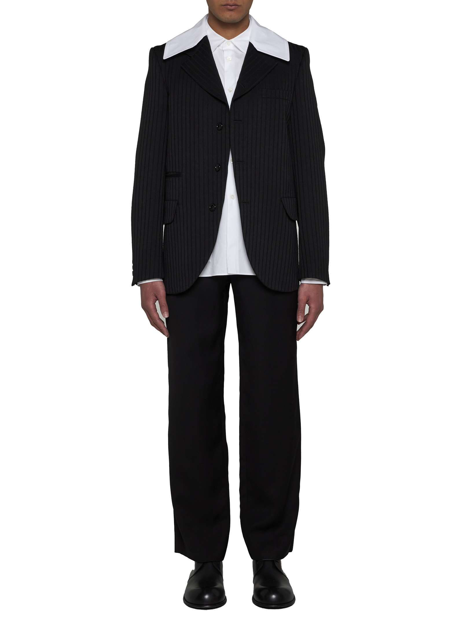 Comme Des Garçons Homme Plus Cropped Trousers