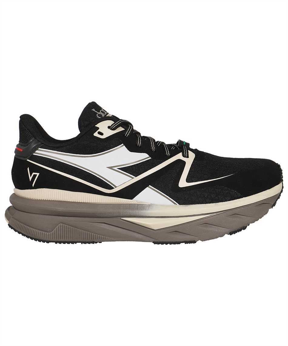 Diadora Logo Sports Shoes In Black