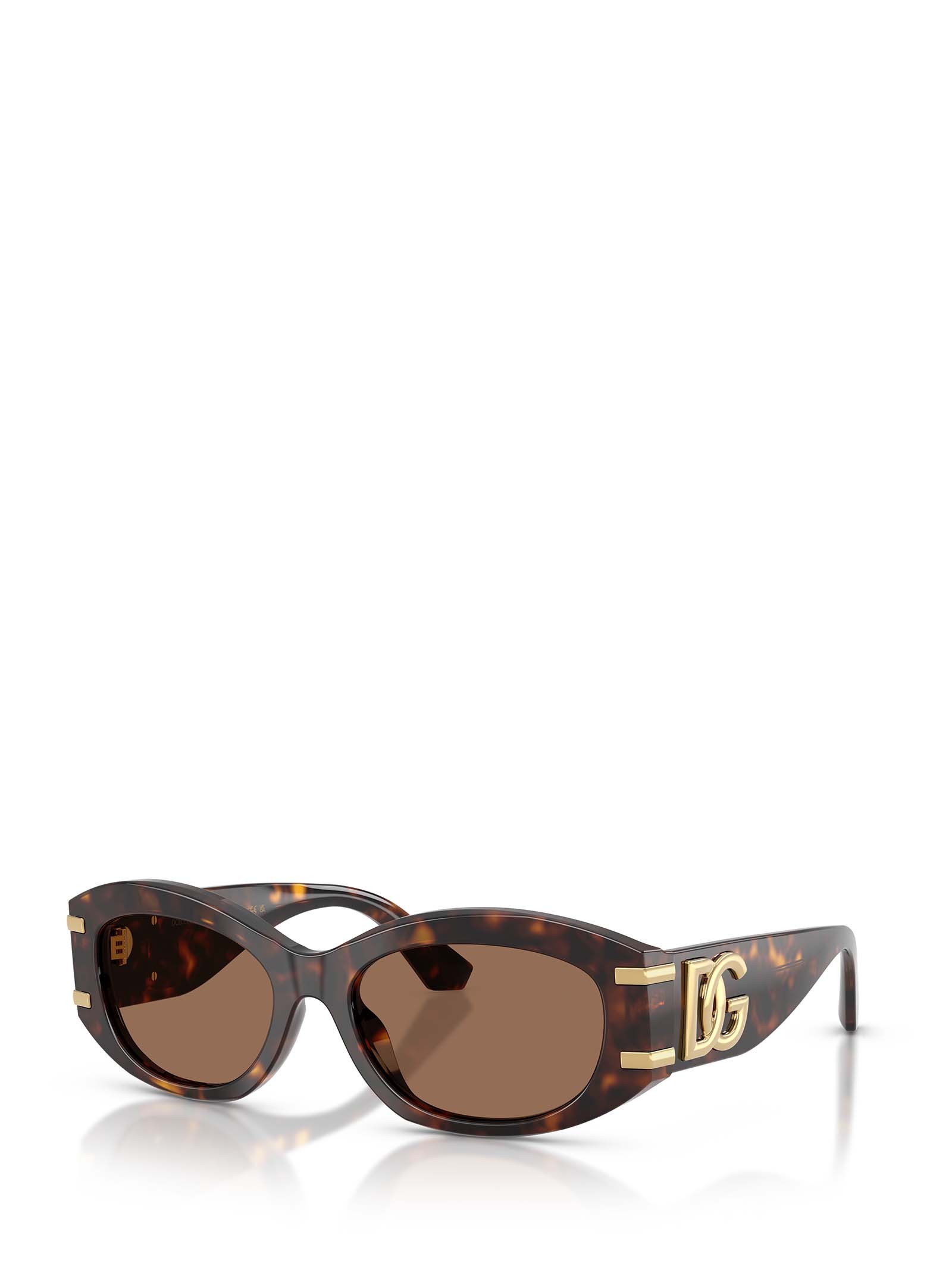 Dolce & Gabbana Dg4502 502/73 In Brown