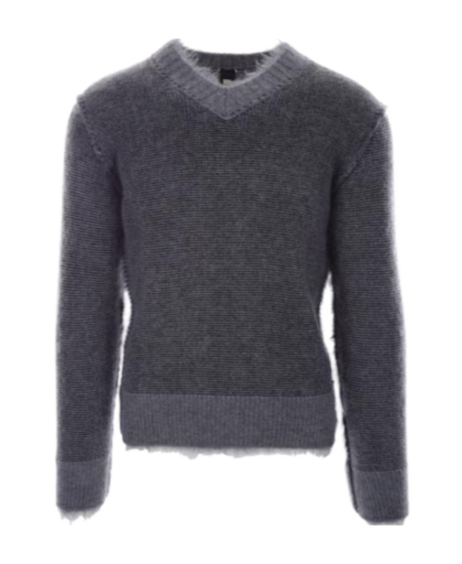 Craig Green Crew Neck Knitted Jumper In Black