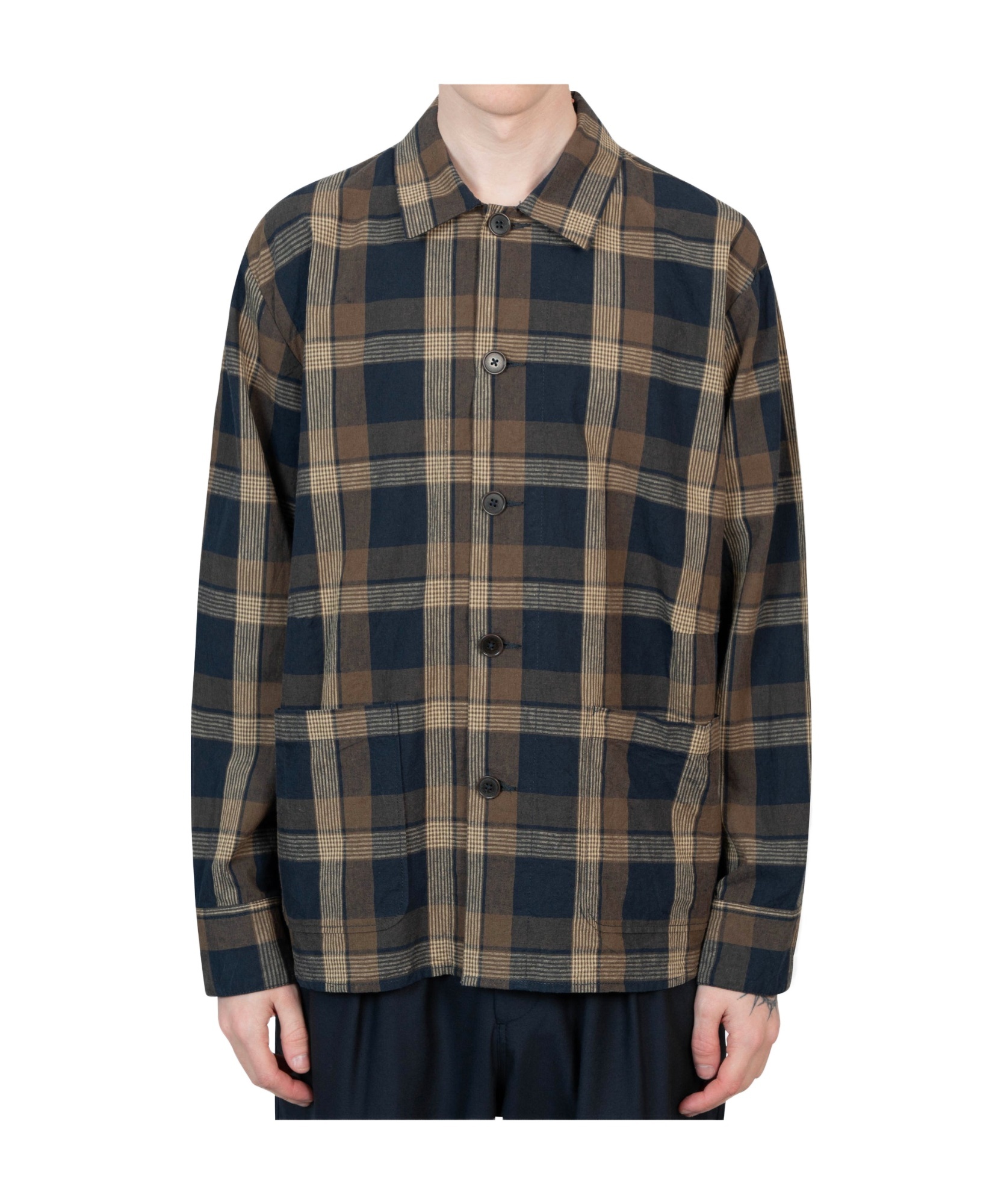 Universal Works Lapel Long Sleeve Casual Jacket