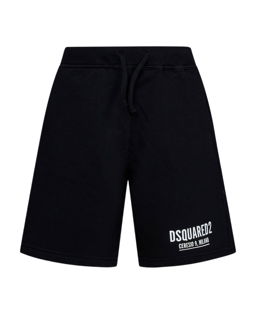 Dsquared2 Logo Shorts In Black