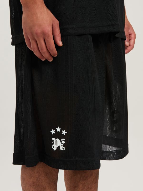 Palm Angels Palm Sport Bermuda In Black