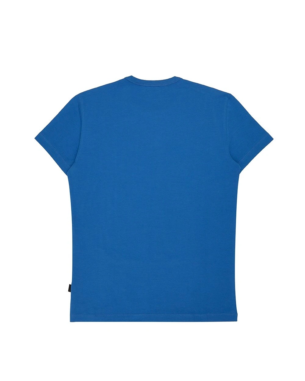 Moschino Printed T-shirt With Round Neck In Blue