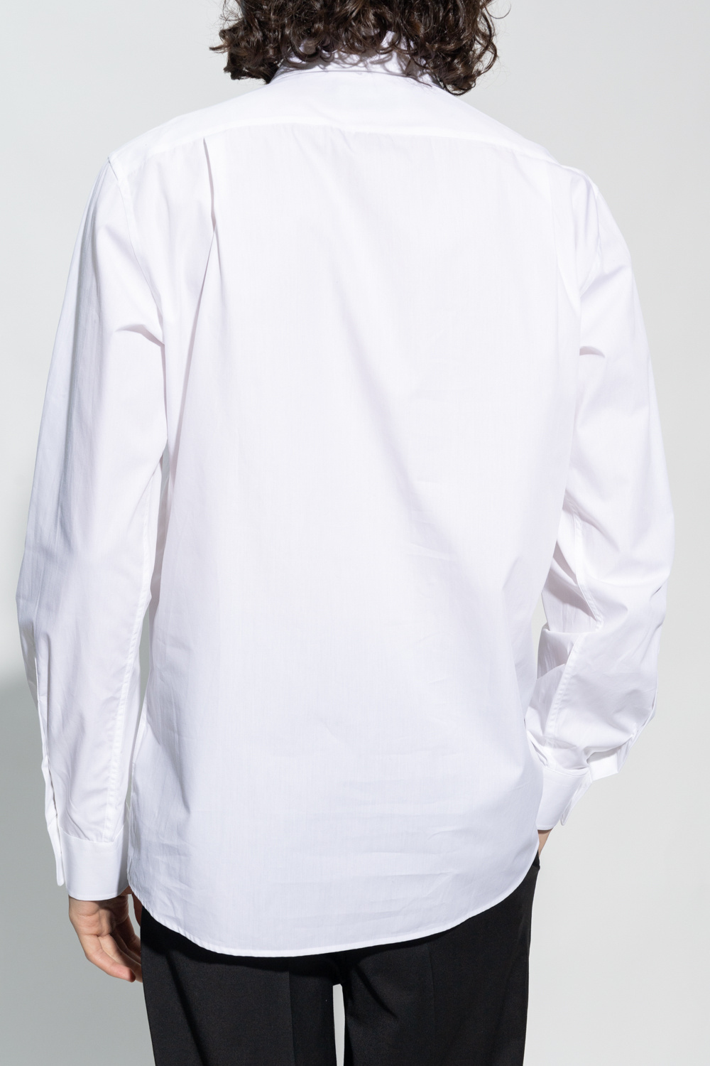 Vivienne Westwood Krall Logo-embroidered Cotton Shirt In White