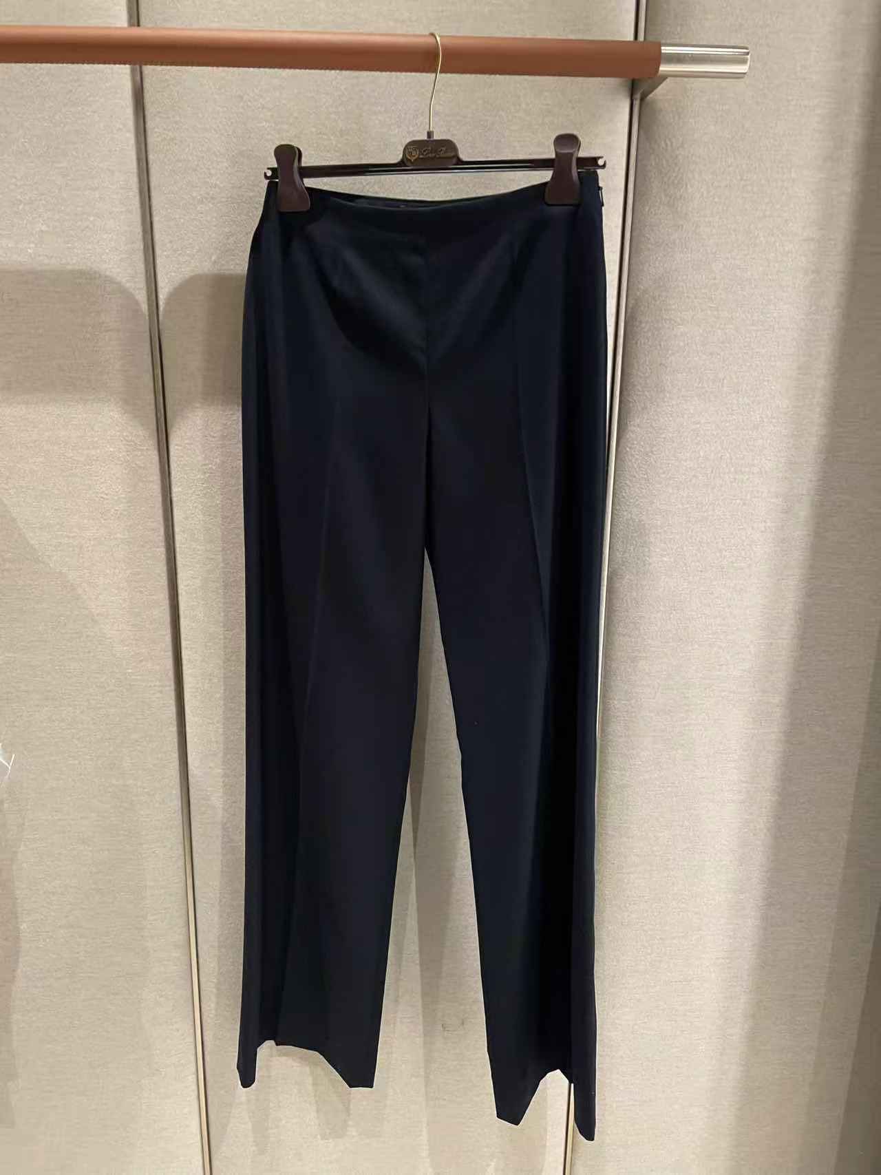 Loro Piana Timi Wool Lounge Pants In Black