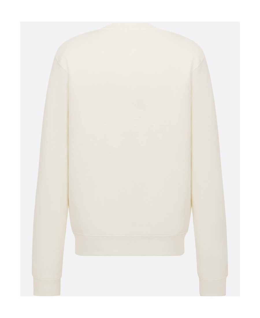 Dior Cd Interwoven Sweater In White