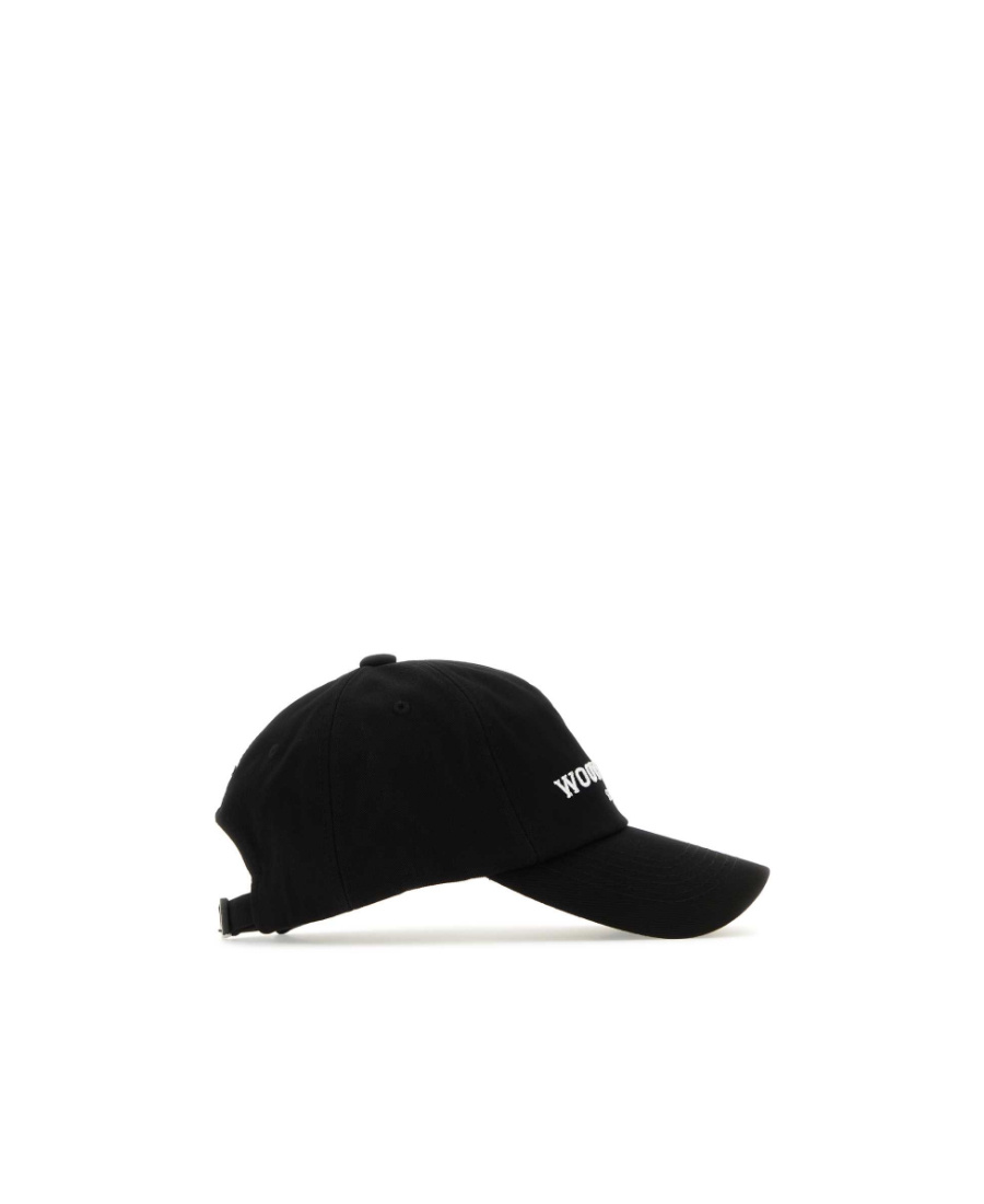 WOOYOUNGMI LOGO-EMBROIDERED COTTON CAP 