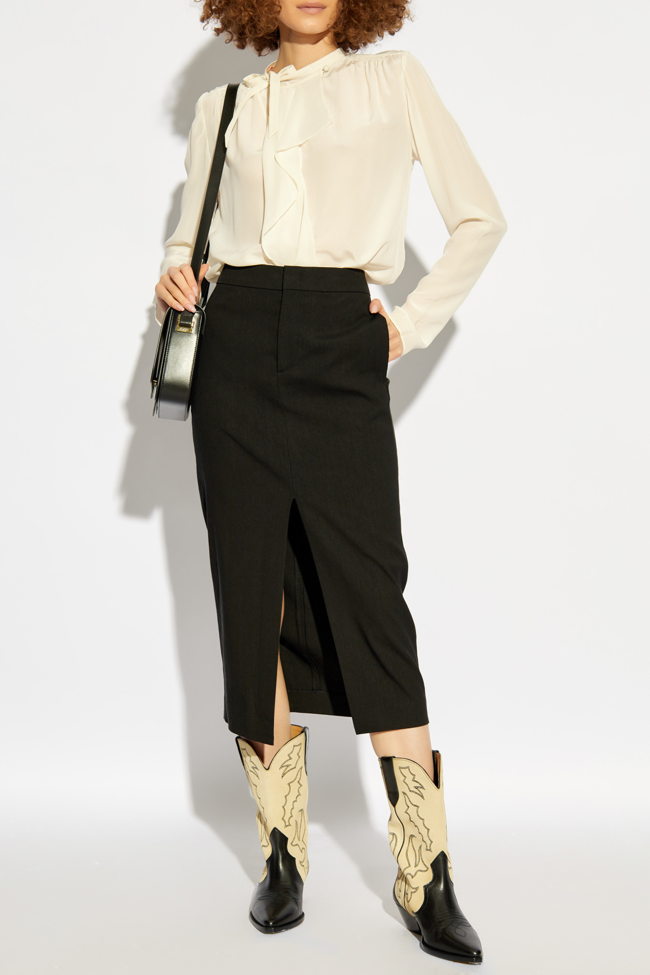 ISABEL MARANT ISABEL MARANT DIXINA MIDI SKIRT