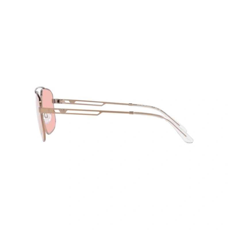 Emporio Armani Pilot Sunglasses In Pink
